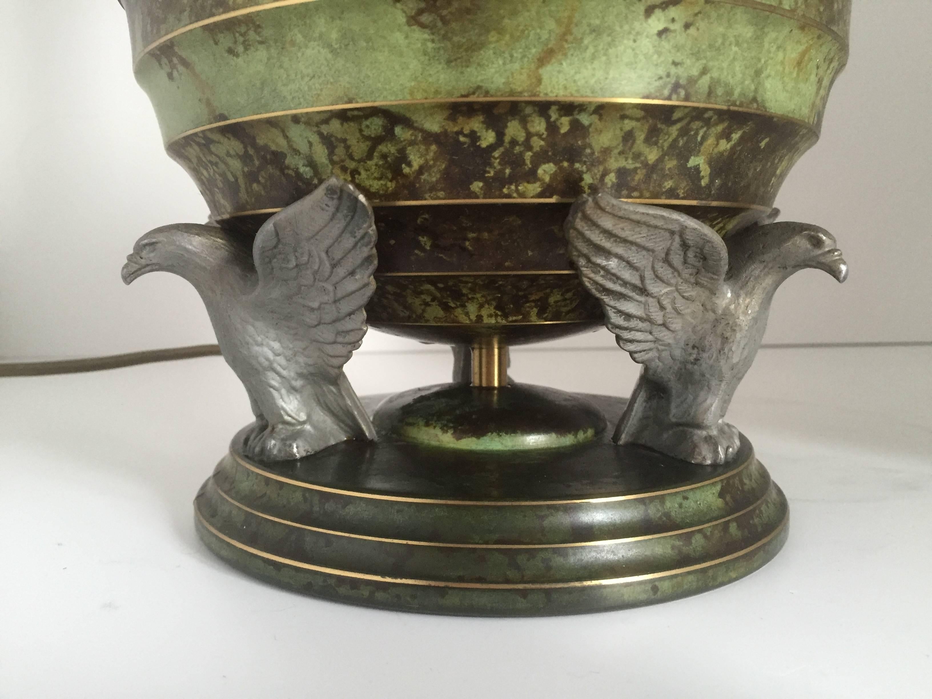 Rare Swedish Grace Art Deco Table Lamps, 1930 For Sale 1