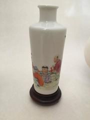 Early 20th Century Hongxian Mark Chinese Early Republic Famille Rose Vase