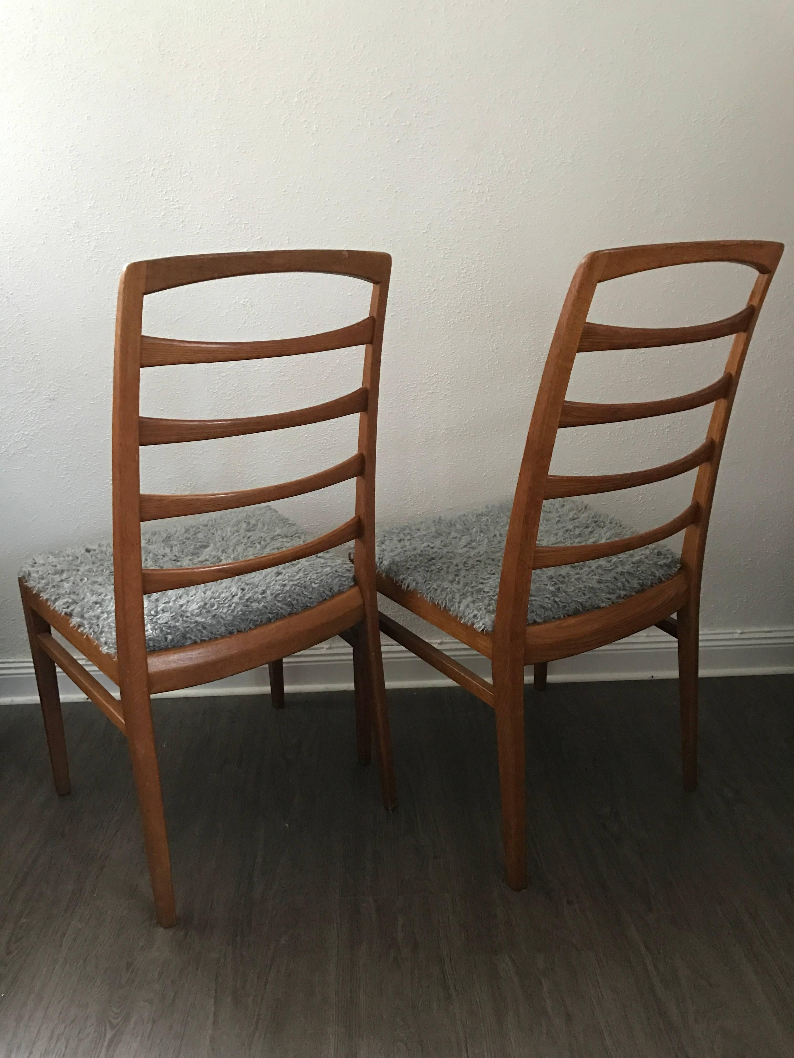 1957 Reno Oak Bodafors Swedish Designer Chairs Bertil Fridhagen 12 Chairs For Sale 4