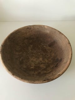 19th Century Large Swedish Wooden Bowl
