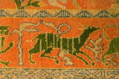 Antique Spanish Cuenca Rug