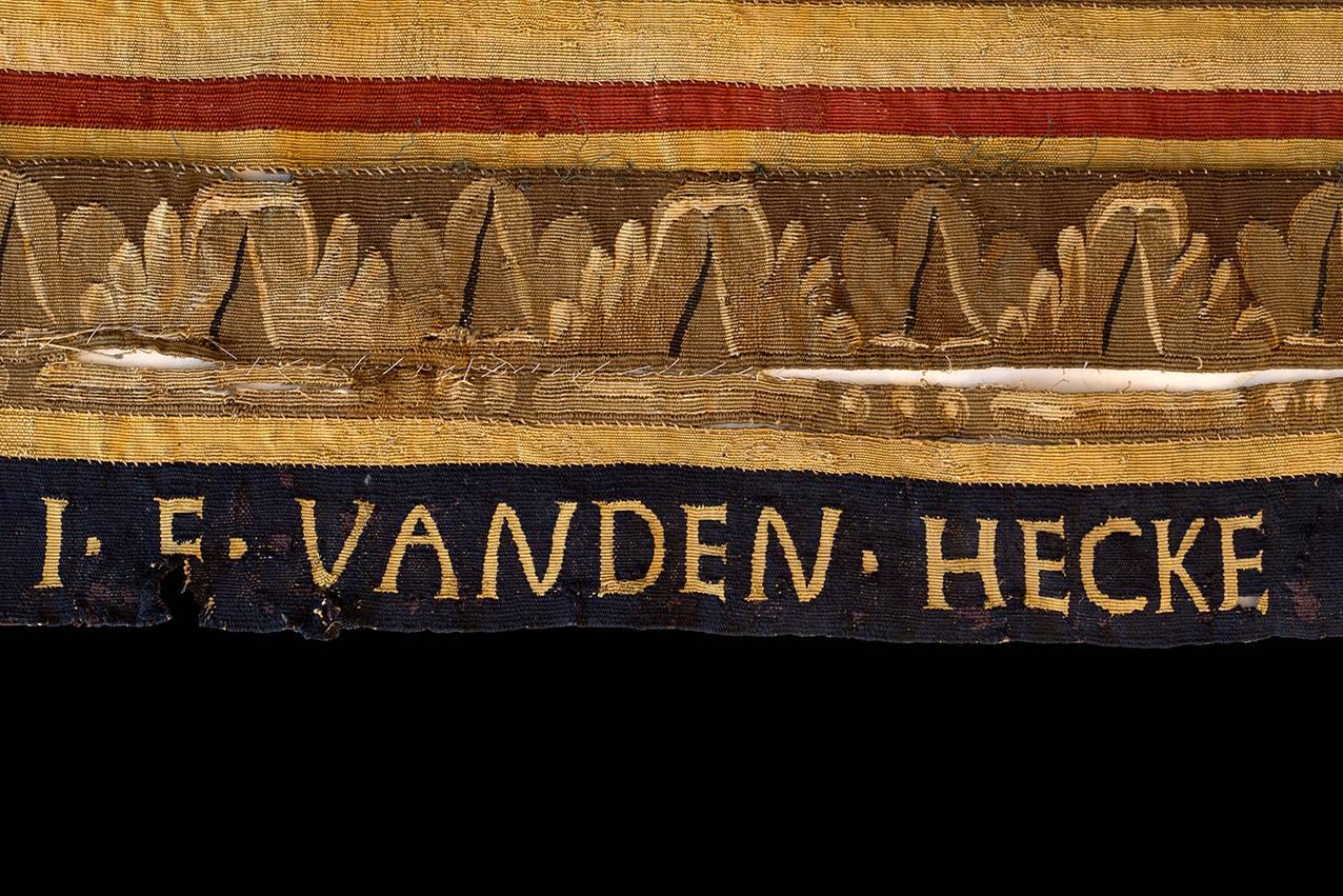 Jan Frans Van Den Hecke 17th Century Alexander's Brussels Tapestry For Sale 1