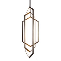 ORBIS VX58 - Hexagon Geometric Modern Chandelier LED Light Fixture