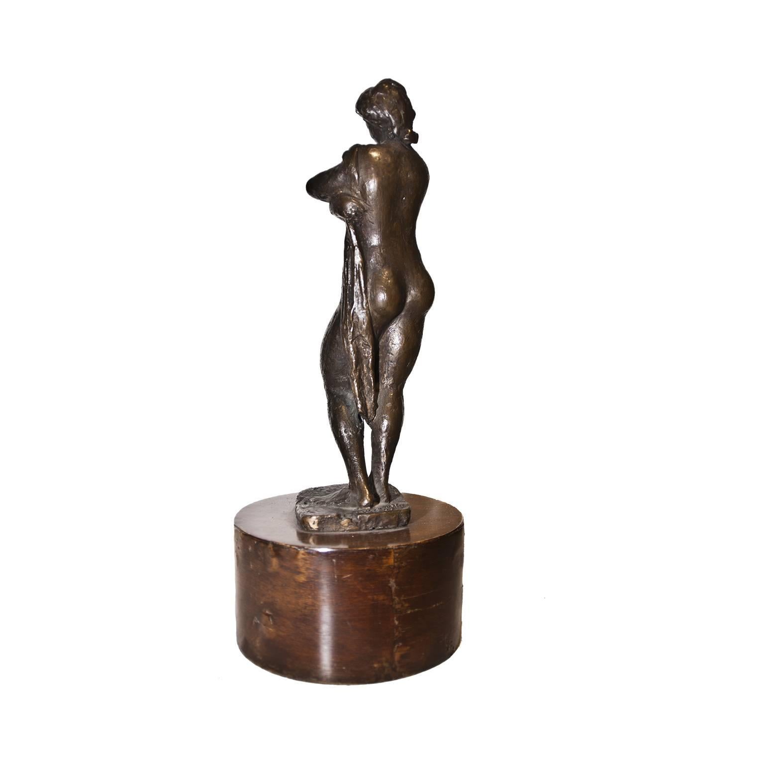 Bronzeskulptur Frauenakt aus Bronze von Giuseppe Mazzullo, Italien, 1944 (Italienisch) im Angebot