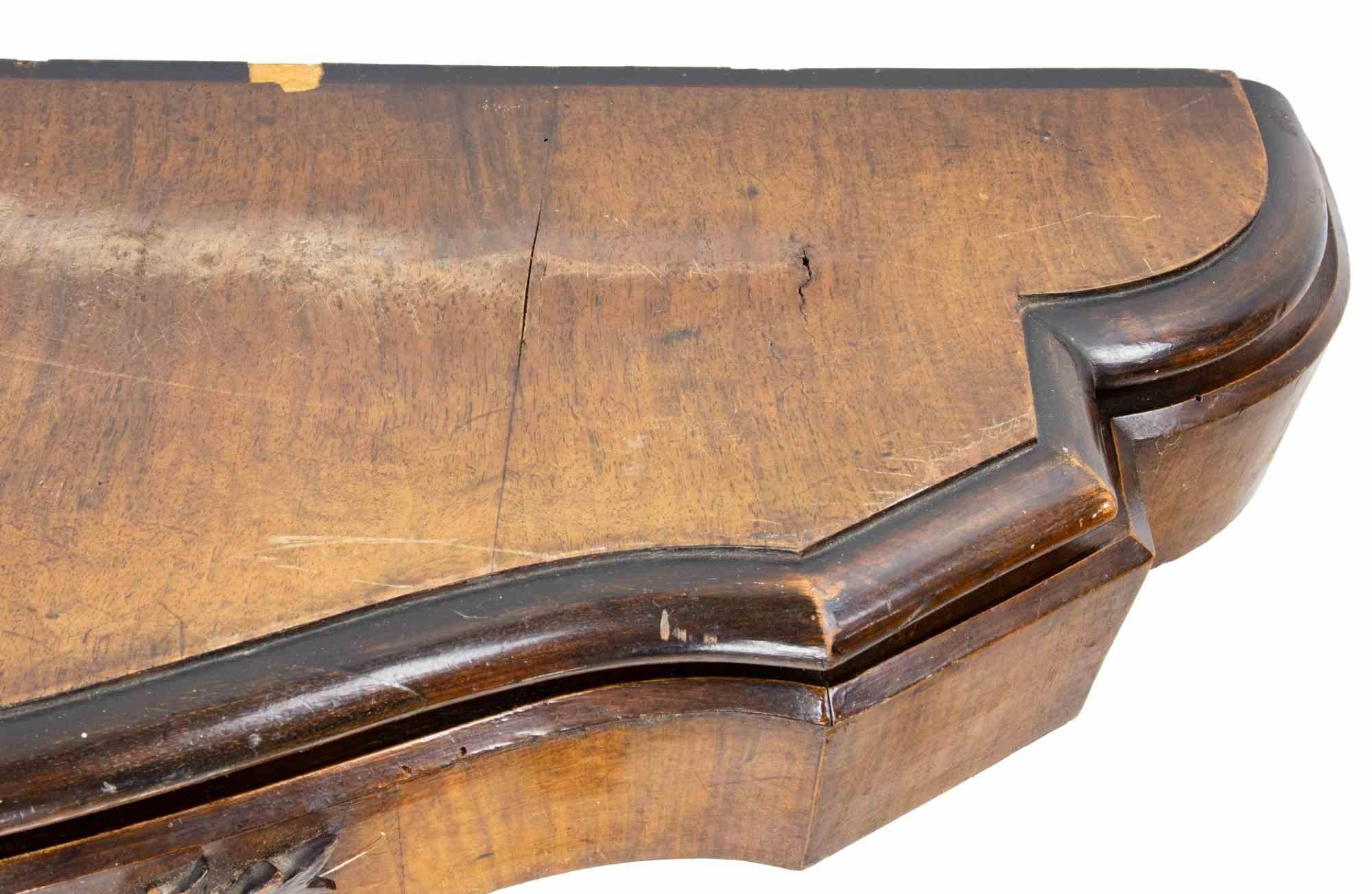 Wood Ancient Wall Consolle, 19th Century For Sale