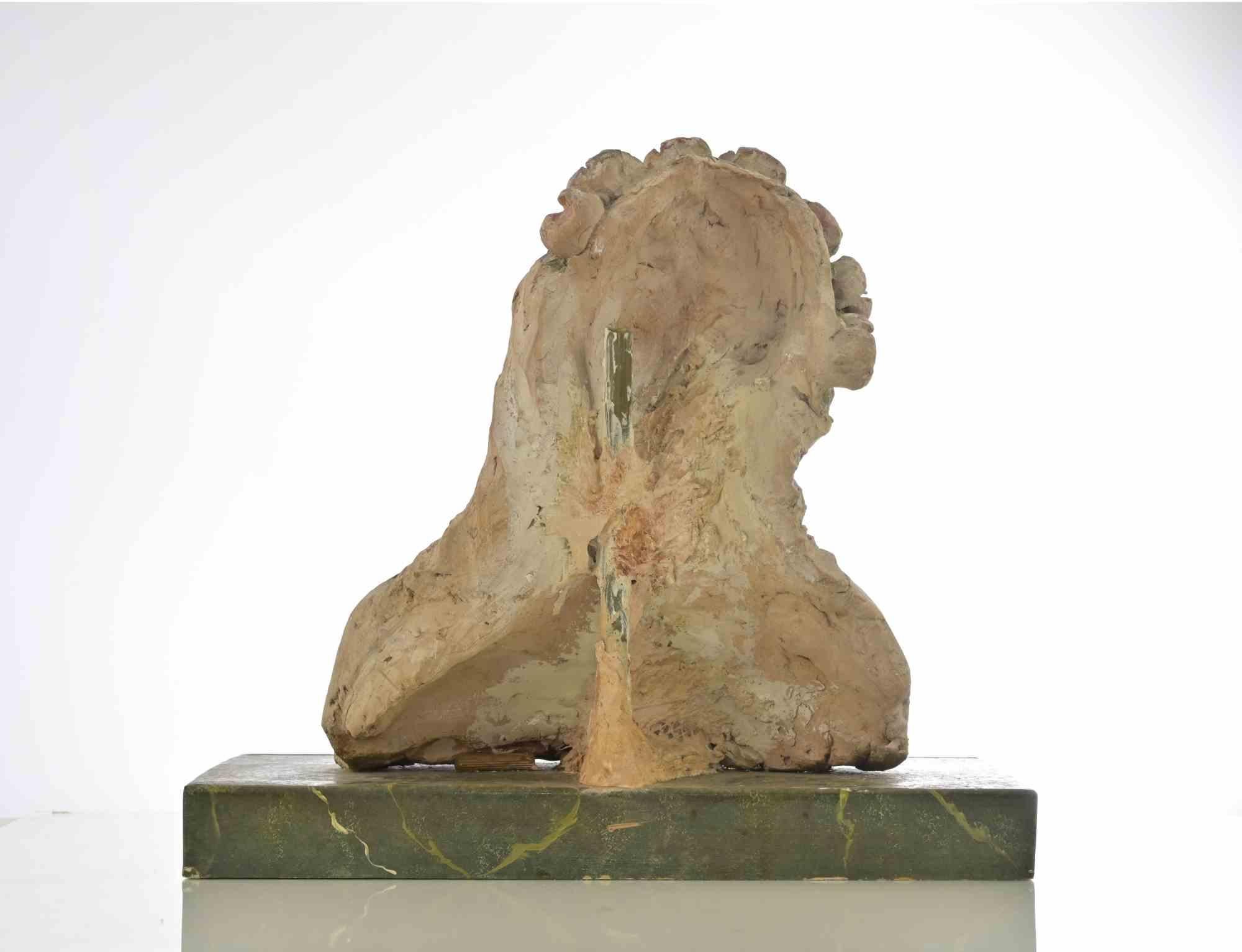 Antica scultura in terracotta, XVII secolo In condizioni discrete in vendita a Roma, IT