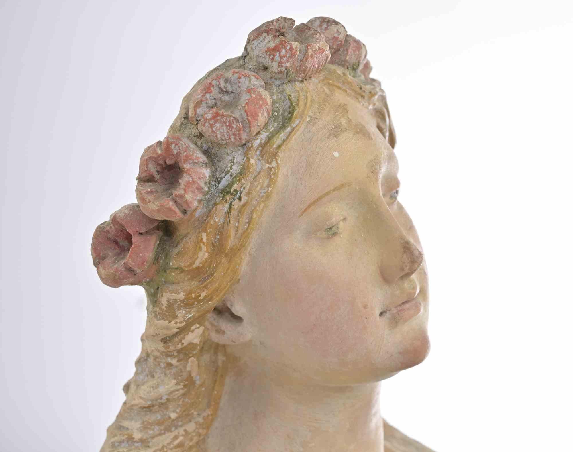 Fino al XVIII secolo Antica scultura in terracotta, XVII secolo in vendita