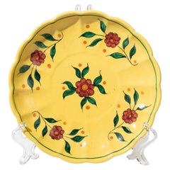 Vintage Decorative Plate Italian Manufacture, Mid 20th Century