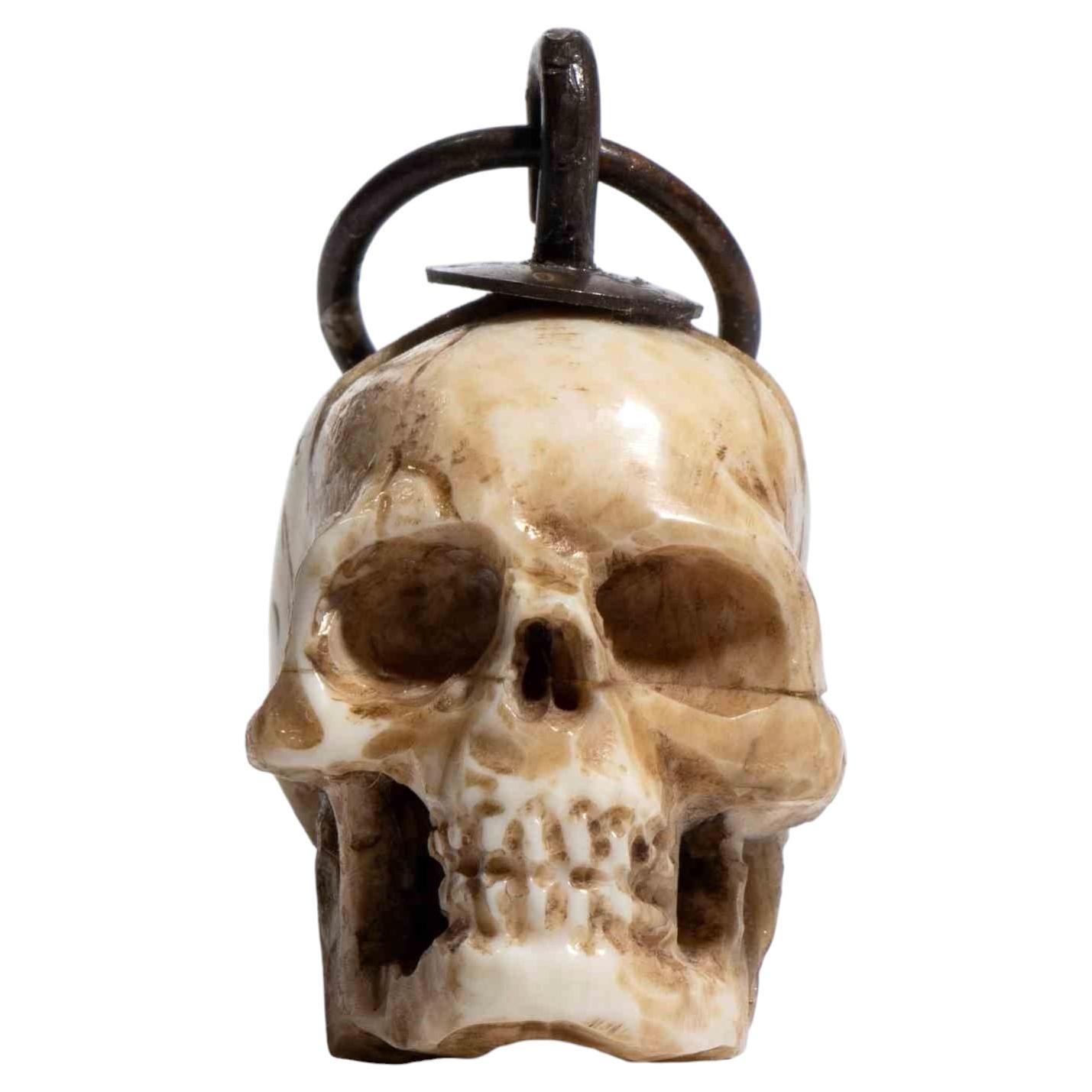 Marine Ivory Skull, 18th century