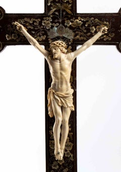 Christ en ivoire et nacre, XVIIIe siècle