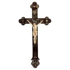 Christ en ivoire et nacre, XVIIIe siècle