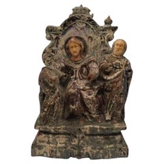 Intaglio in legno con inserti in avorio, primi anni del XVIII secolo