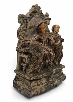 Intaglio in legno con inserti in avorio, primi anni del XVIII secolo