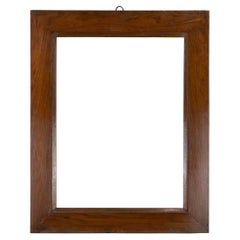 Italian Walnut Veneered Wooden Frame, mid-20th Century
