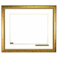 Italian Giltwood Frame with Mount, mid-20th Century