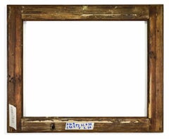 Cornice in legno di noce italiano, metà del XX secolo