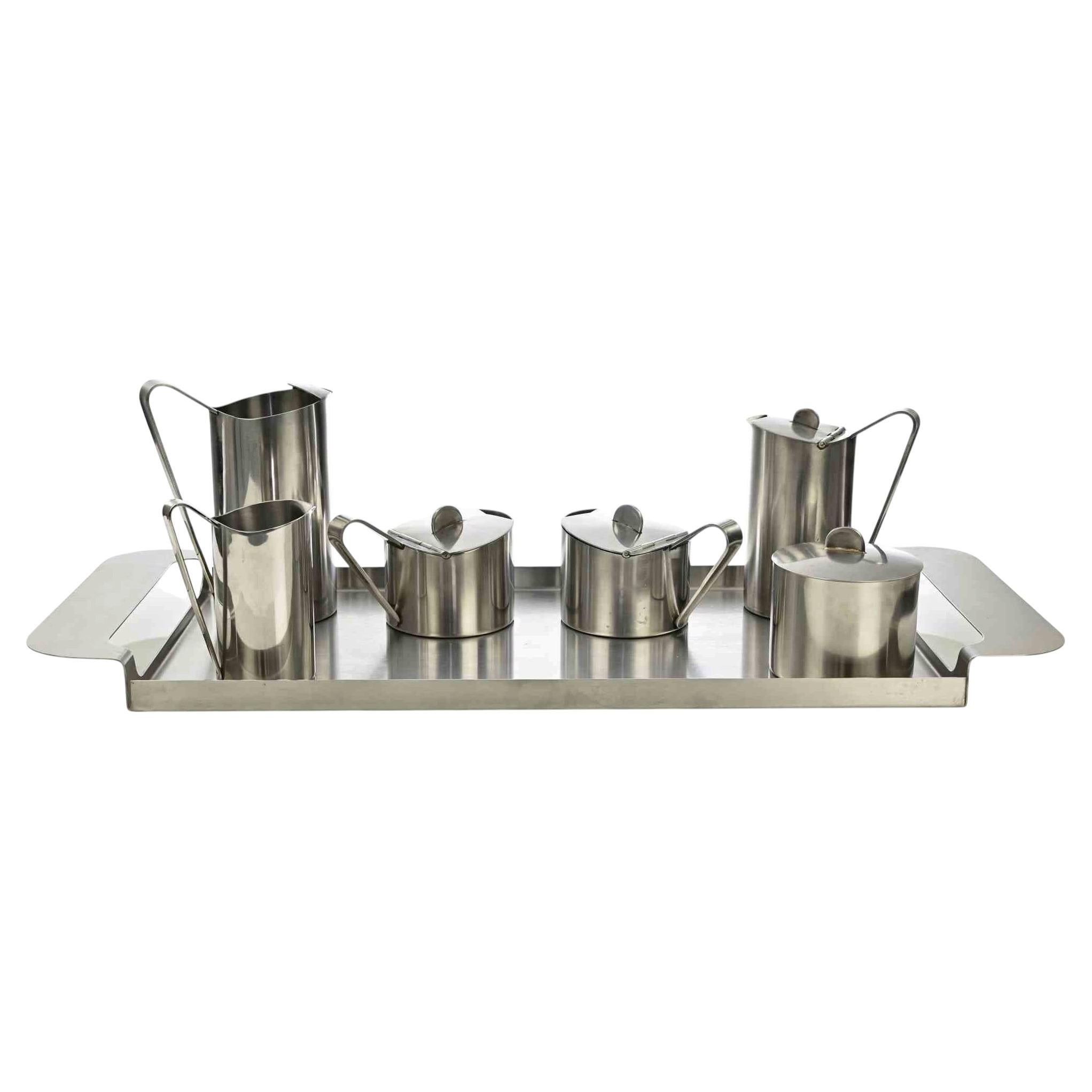 Vintage Tea Service by Gio Ponti for Fratelli Calderoni, Italy, 1950s