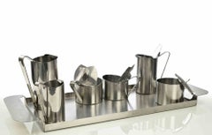 Vintage Tea Service by Gio Ponti for Fratelli Calderoni, Italy, 1950s