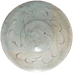 Antique Stoneware Chinese Bowl, Sung Period, 12th-14th Century