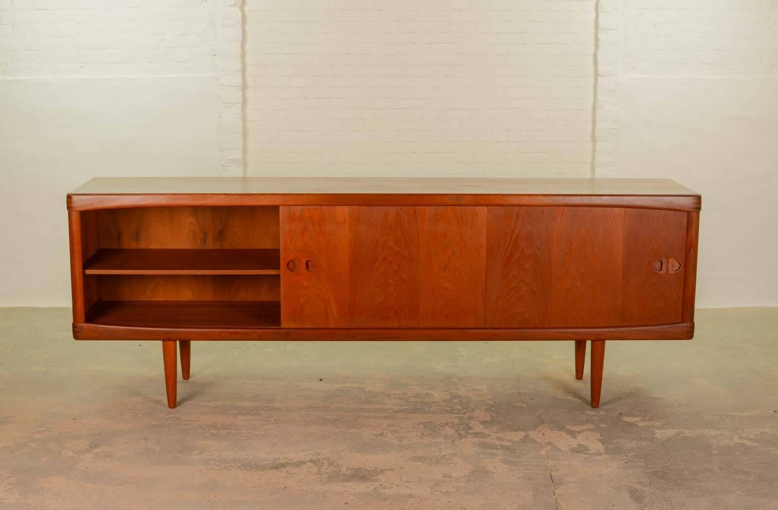 Mid-Century Modern Mid-Century Large Danish Sideboard or Credenza by H.W. Klein for Bramin