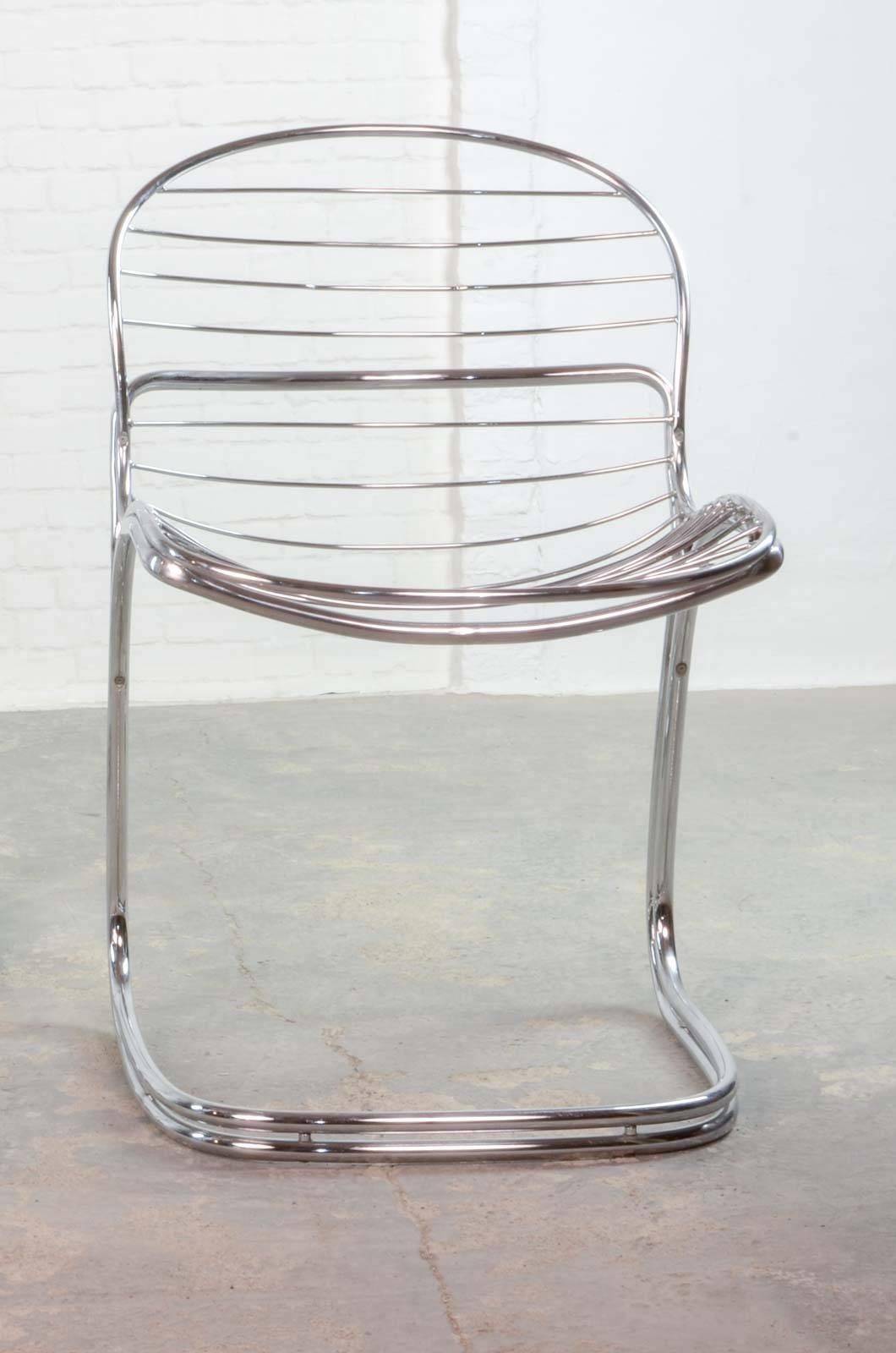 Mid-Century Set of Sabrina Dining Chairs by Gastone Rinaldi for RIMA 2