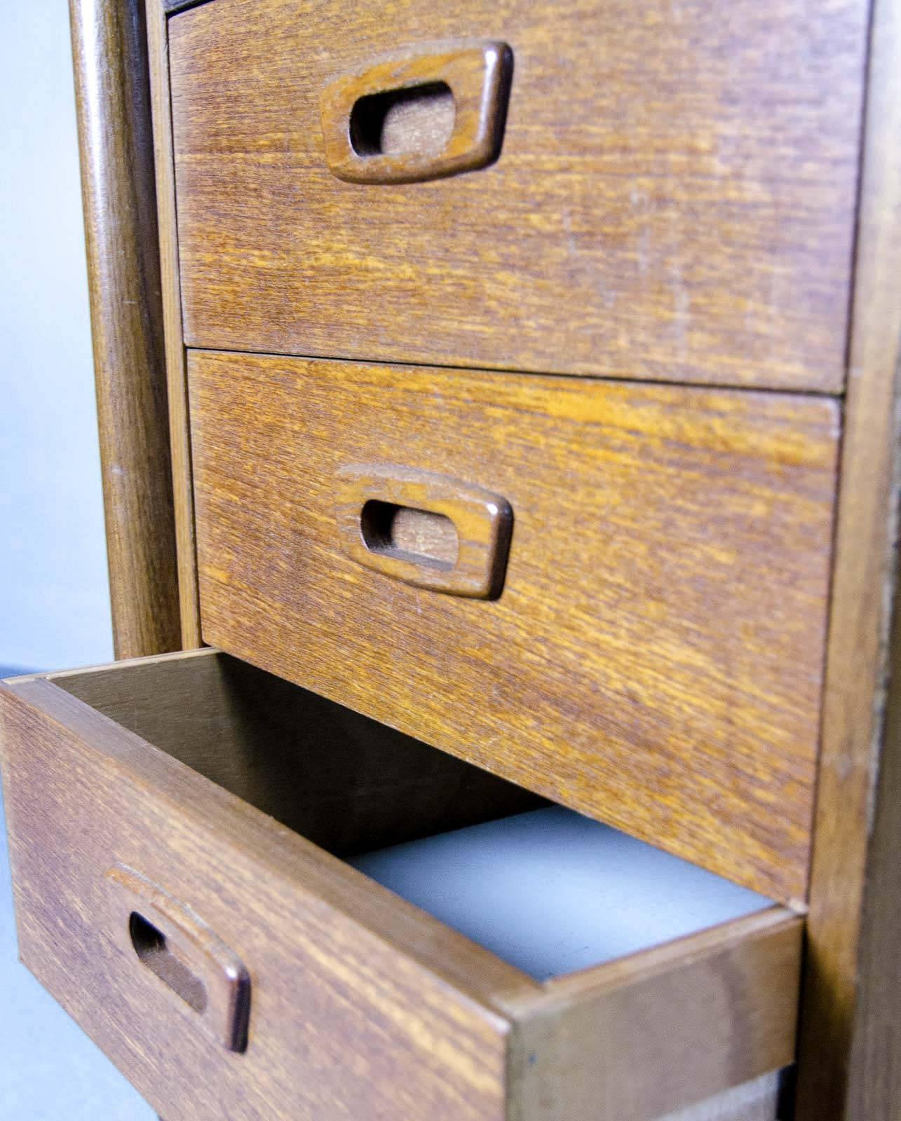 Mid-Century Drop-Leaf Desk Designed by Arne Vodder for Asko 1