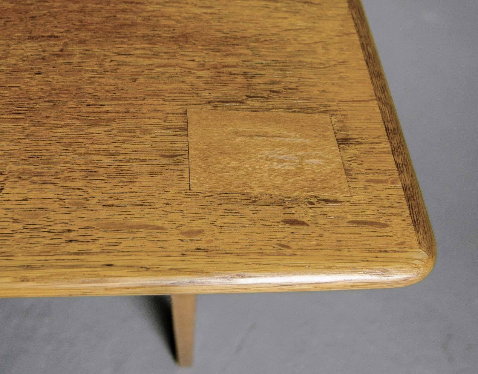 Mid-Century Dutch Design EE02 Oak Desk by Cees Braakman for Pastoe 5