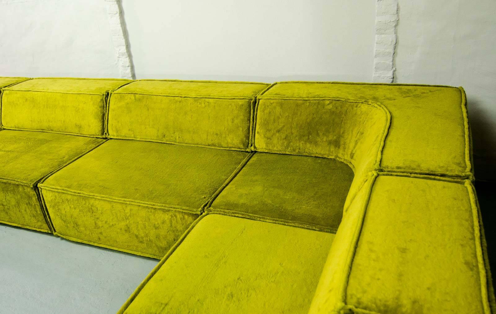 Large Mid-Century COR Trio Seating Group Lounge Modular Sofaset by Team Form  In Excellent Condition In Maastricht, NL