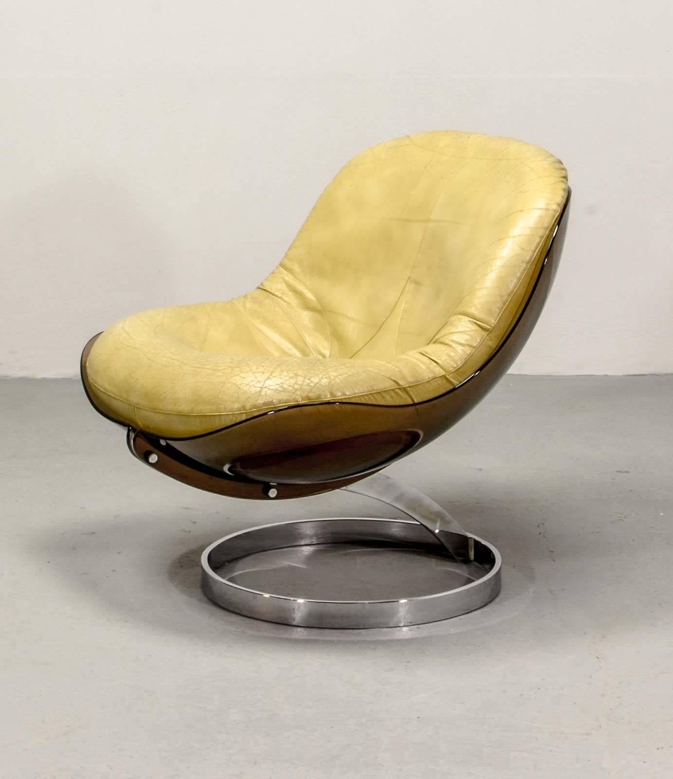 Late 20th Century Rare Boris Tabacoff 'Sphere' Lounge Chair by MMM, 1971