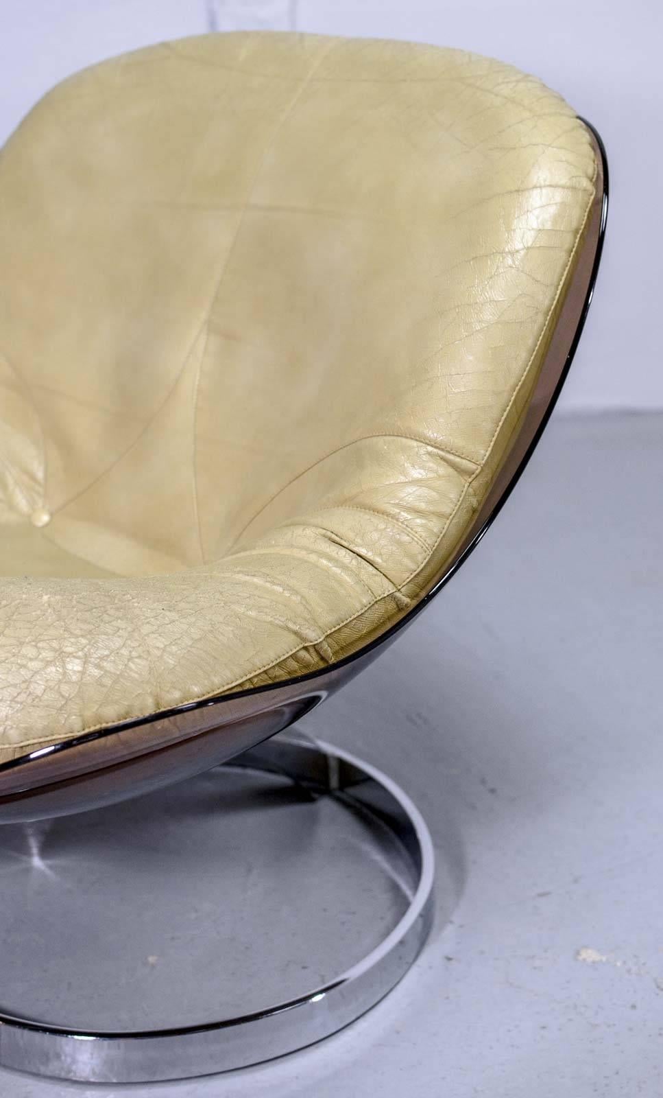 Rare Boris Tabacoff 'Sphere' Lounge Chair by MMM, 1971 2