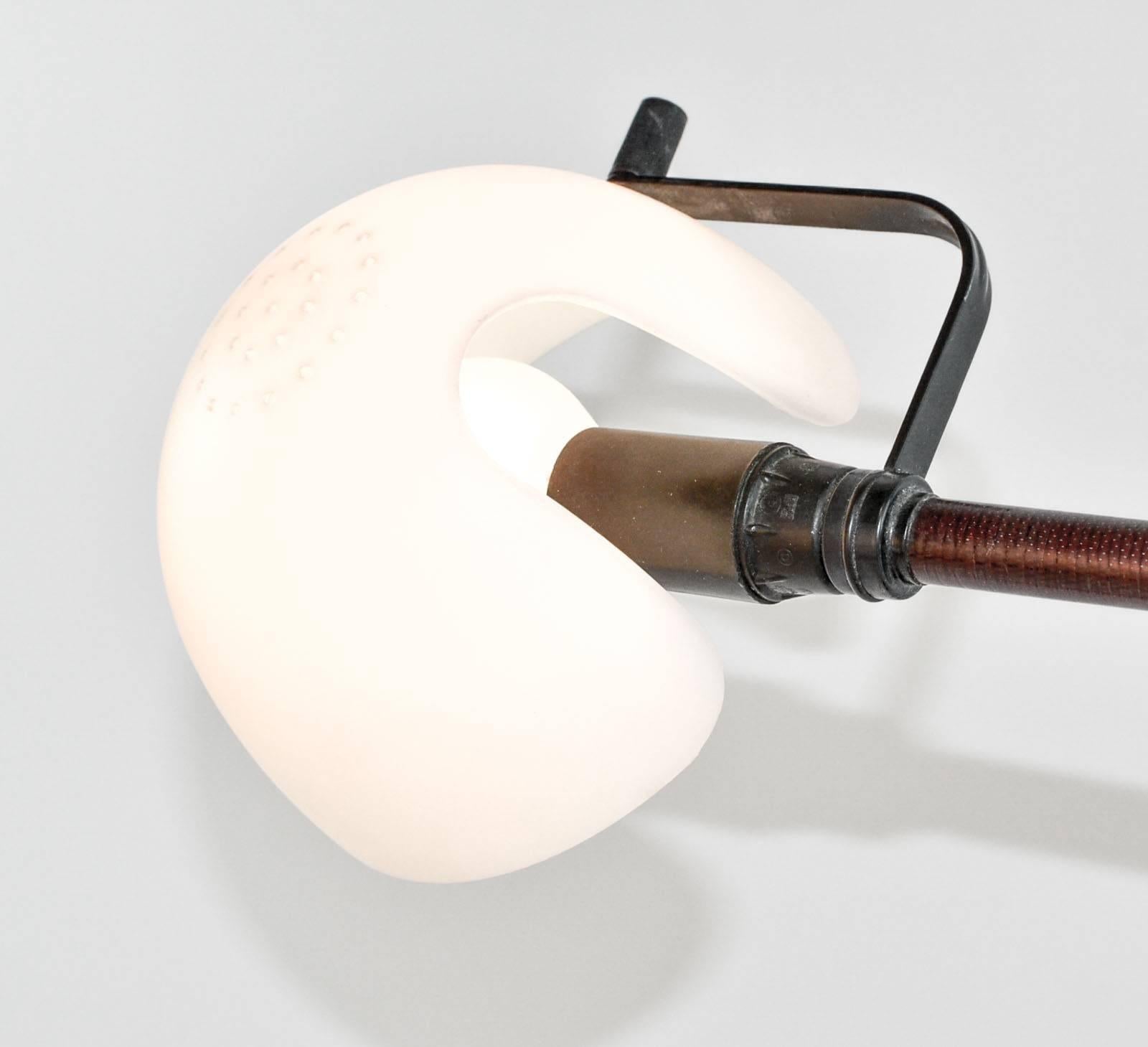 Rare Italian Desk Lamp by Paolo Rizzatto and Gino Sarfatti for Arteluce, 1975 3