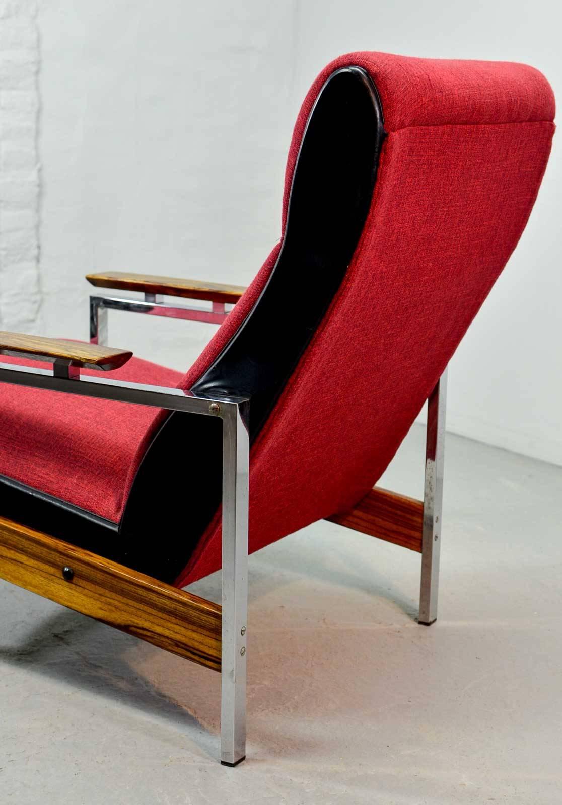 Midcentury Dutch Design Lounge Chair Designed by Rob Parry for Gelderland 1