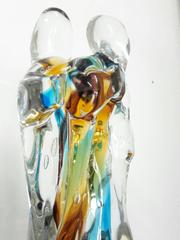 Sergio Costantini Modern Blown Murano Glass Italian Sculpture, 2012