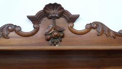 19th Century Louis Philippe Blonde Mahogany and Fir Two Doors French Credenza
