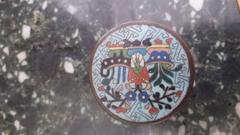 19th Century Metal Chinese Cloisonné Box, 1880
