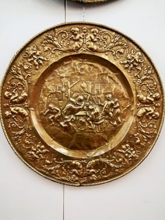 19th Century Pair of italian gold wrought iron "monetieri" for Church Offers