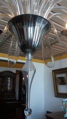Eight Lights Modern Murano Glass Italian Chandelier