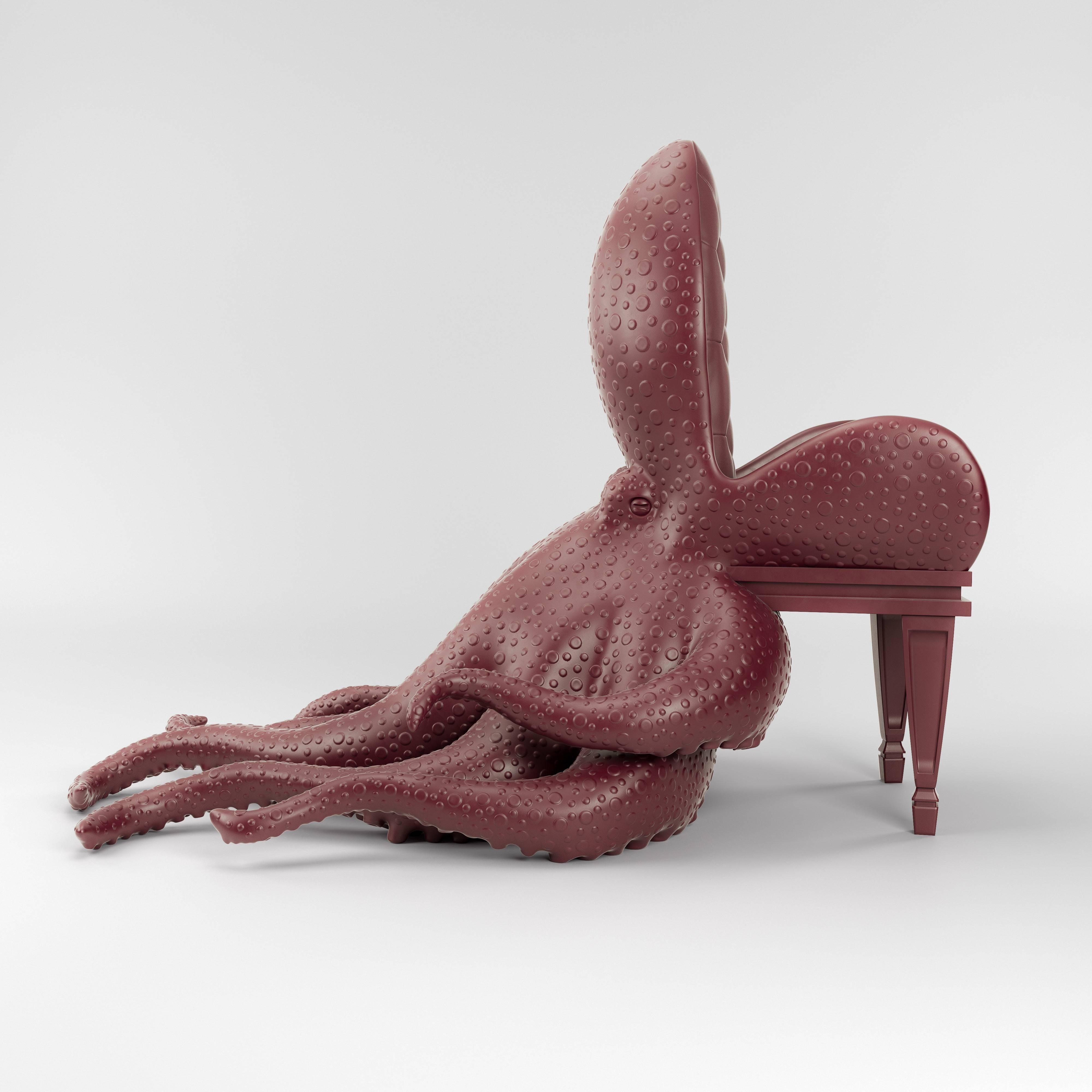 This piece belongs to the Animal Chair collection series designed by Maximo Riera Studio. A limited edition project that produces each chair in a non repeatable color code (Pantone) resulting in an individual and completely unique piece of art