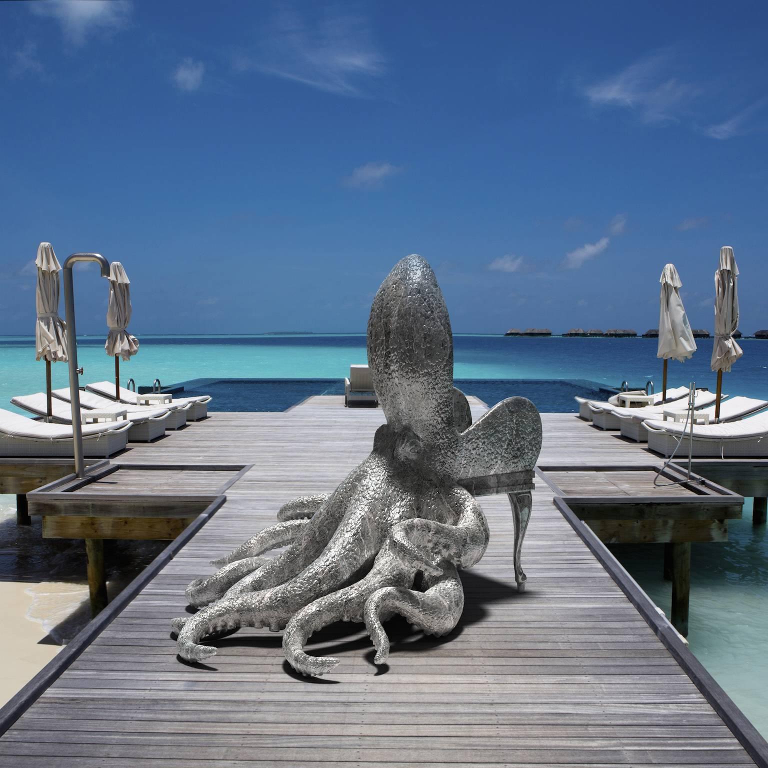 Contemporary The Octopus Chair by Maximo Riera, Made to order, 21st Century For Sale