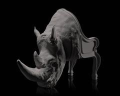 The Rhino Chair by Maximo Riera, Made to order, 21st Century