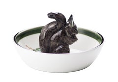 Black Forest Porcelain Bowl with Squirrel Figure Sofina Boutique Kitzbuehel