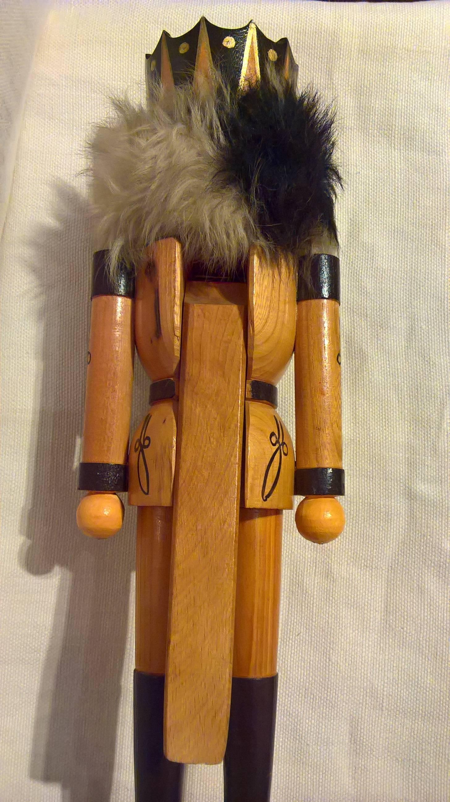 Arts and Crafts Vintage Christmas Nutcracker from Erzgebirge