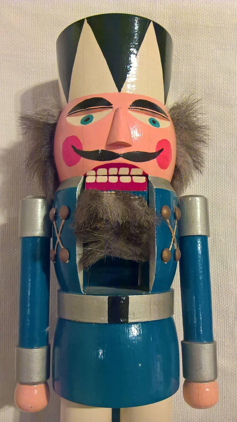 Vintage Christmas Nutcracker from Erzgebirge at 1stDibs