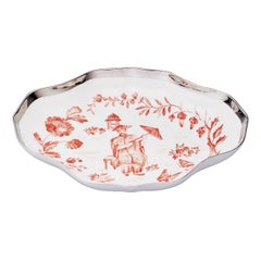 Chinoiserie pintada a mano Plato de porcelana para repostería Sofina Boutique Kitzbühel