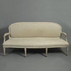 18th Century, Louis XVI Sofa or Canape