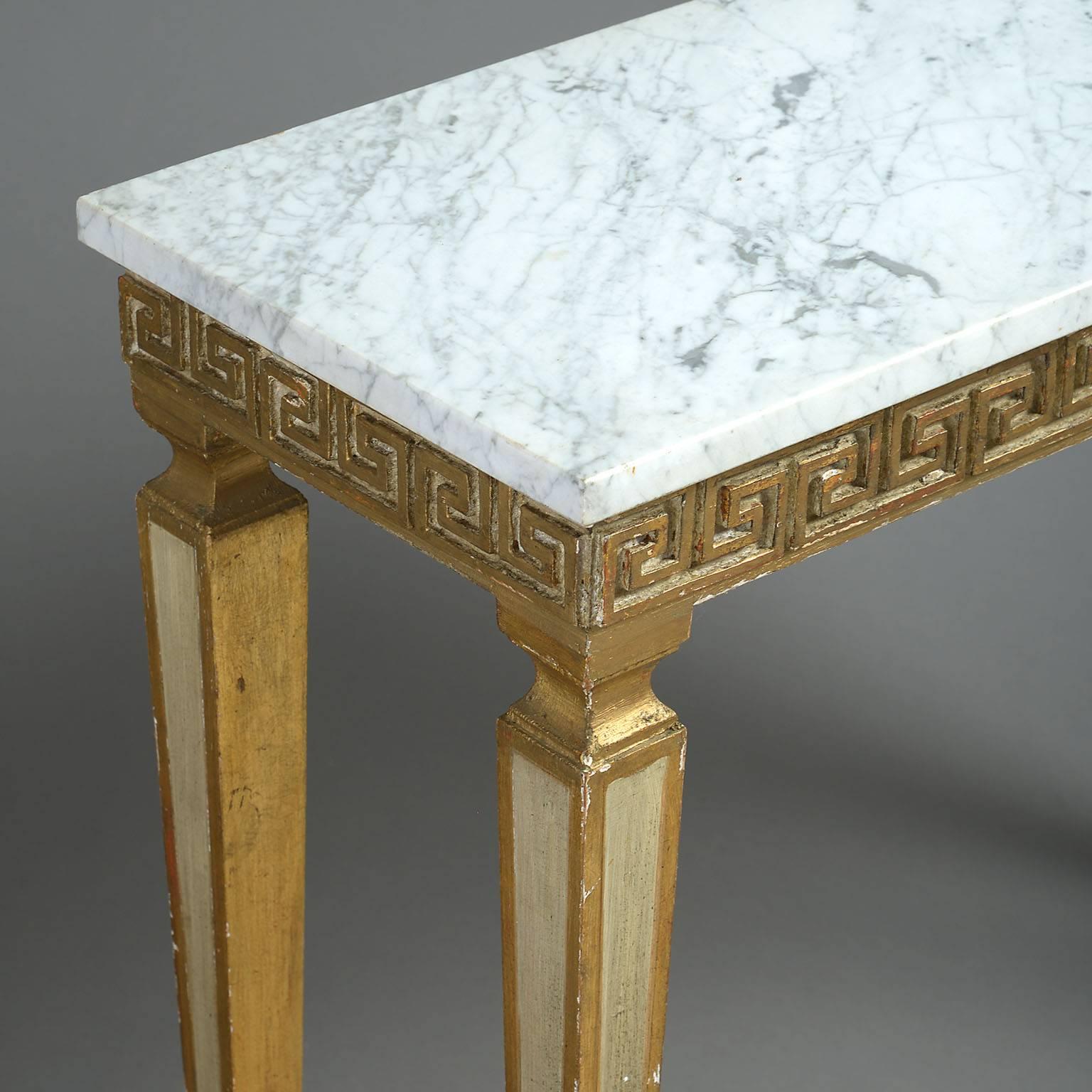 Neoclassical Revival 20th Century Italian Neoclassical Console Table