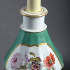 Set of Three Porcelain Vase Lamps