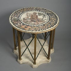 20th Century Mosaic Top Centre Table