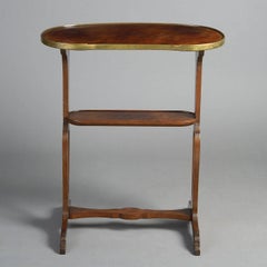 19th Century, Mahogany End Table by Escalier De Cristal