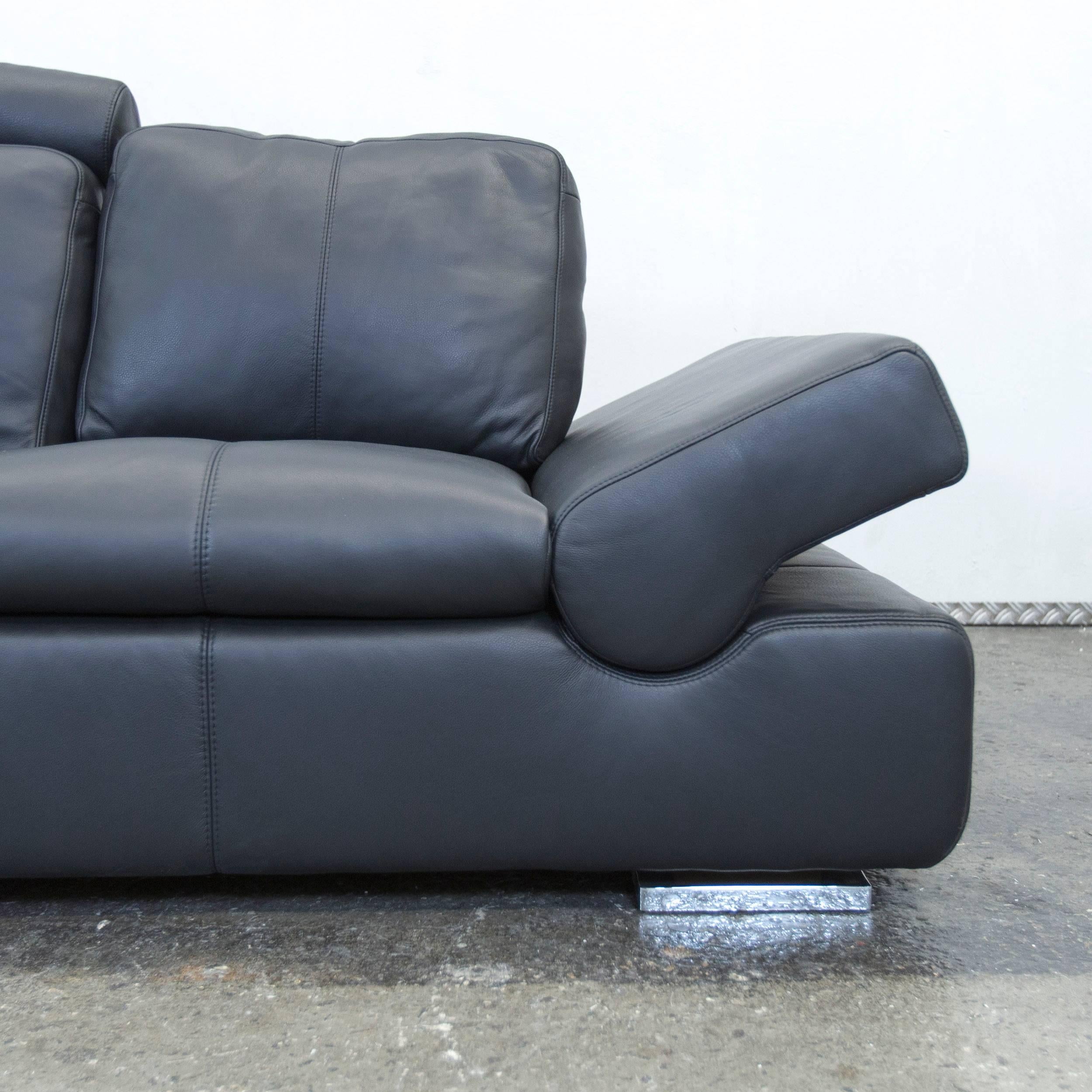 designer leather couch